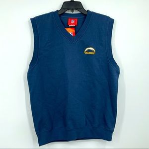 NFL Los Angeles Chargers Pullover Sweater Vest Sz M